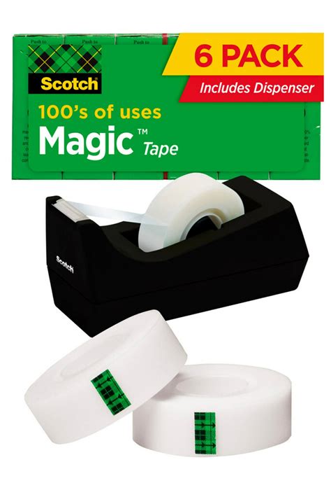 The Technology Behind Scotch Magic Tape: 6 Rolls Explained